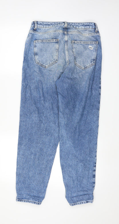 Womens UK Size 10 DENIMCO Regular Fit Straight Blue Jeans