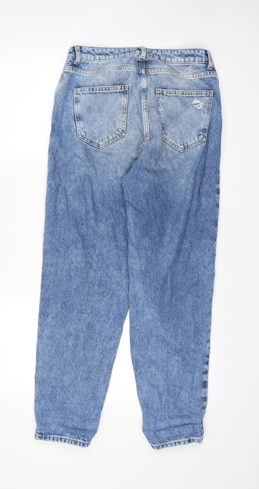 Womens UK Size 10 DENIMCO Regular Fit Straight Blue Jeans
