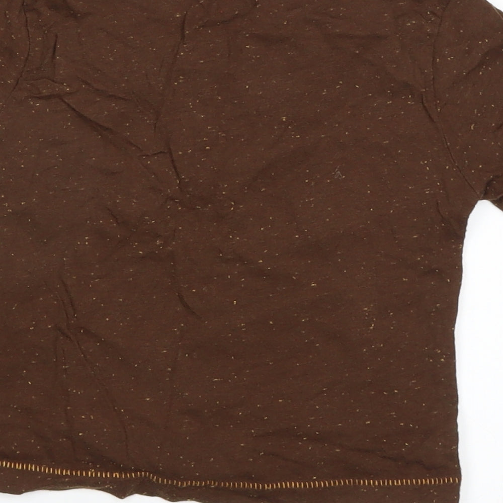 Star Wars Boys Brown   Basic T-Shirt Size XS