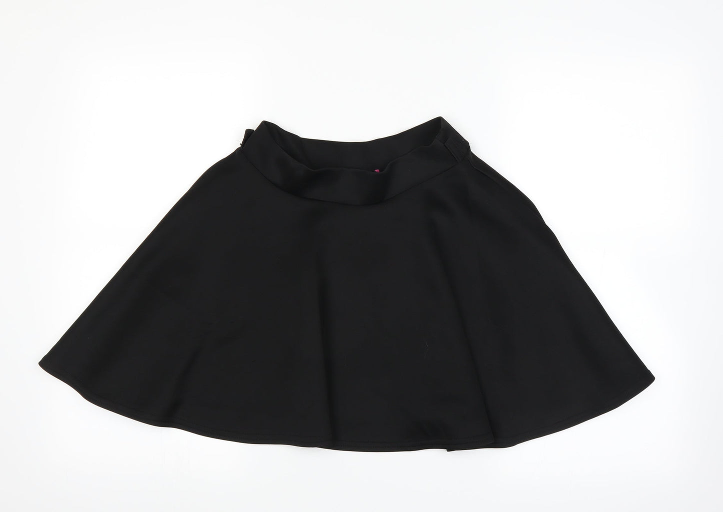 Boohoo Womens Black   A-Line Skirt Size 8