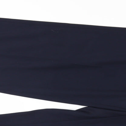 Mark and Spencer Mens Blue   Trousers  Size 18 L26 in