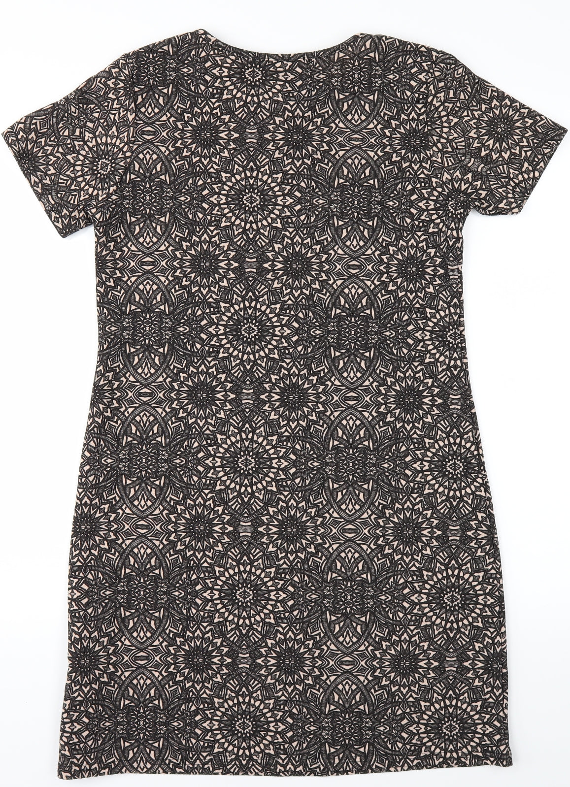 Boohoo Womens Brown Floral  Mini  Size M