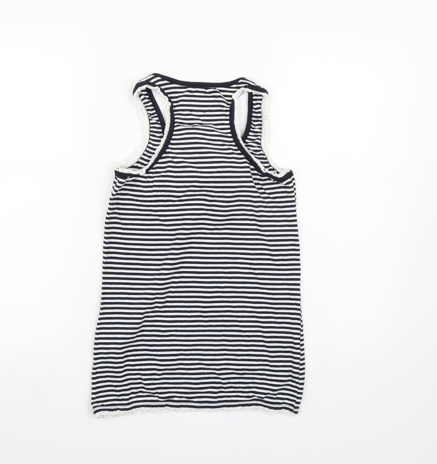 Five seasons Womens Blue Striped  Camisole Tank Size S
