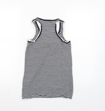 Five seasons Womens Blue Striped  Camisole Tank Size S