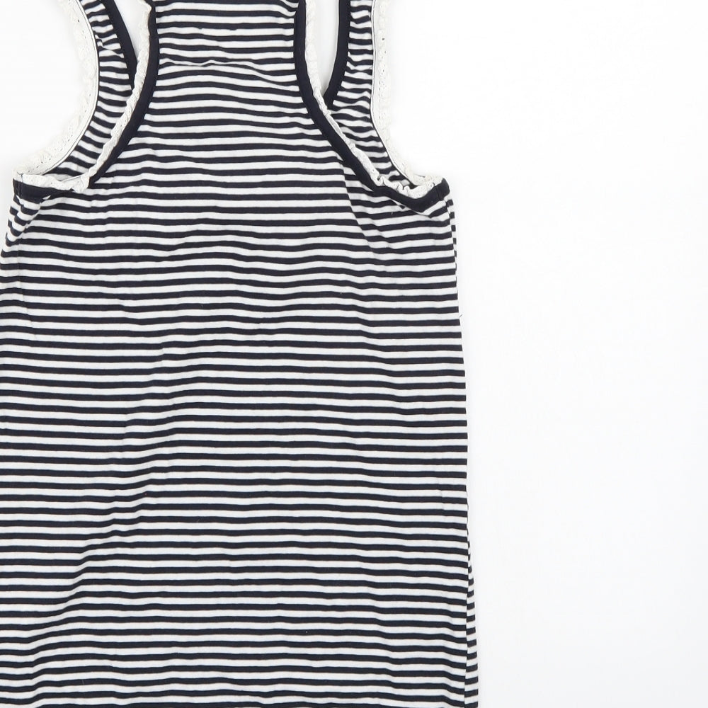 Five seasons Womens Blue Striped  Camisole Tank Size S