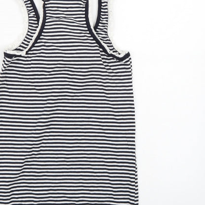 Five seasons Womens Blue Striped  Camisole Tank Size S