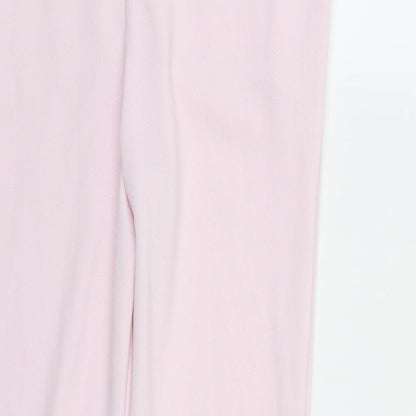 Womens UK Size 10 Misspap Regular Fit Bloomer Pink Trousers