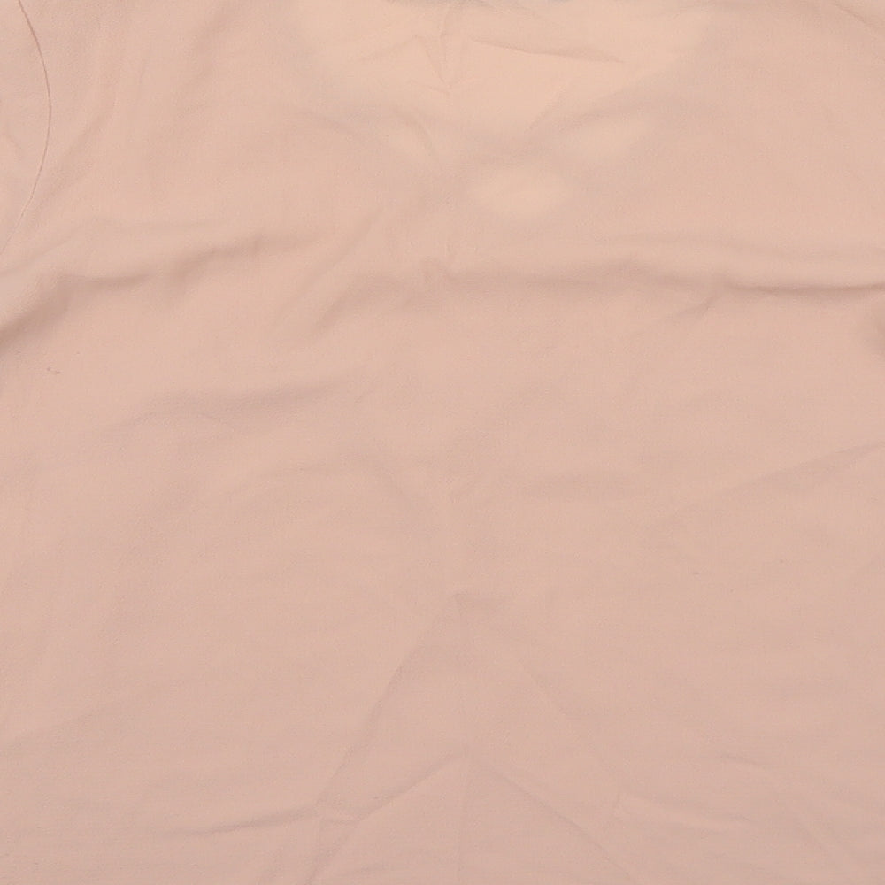 Womens UK Size 10 Select Pink Basic Blouse