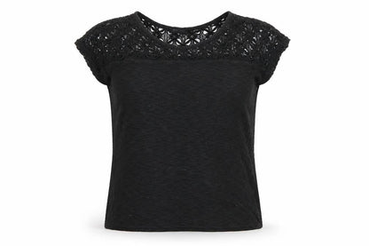 New Look Womens Black  Knit Pullover Jumper Size 12