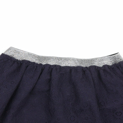 Nutmeg Girls Blue Floral  A-Line Skirt Size 12-13 Years