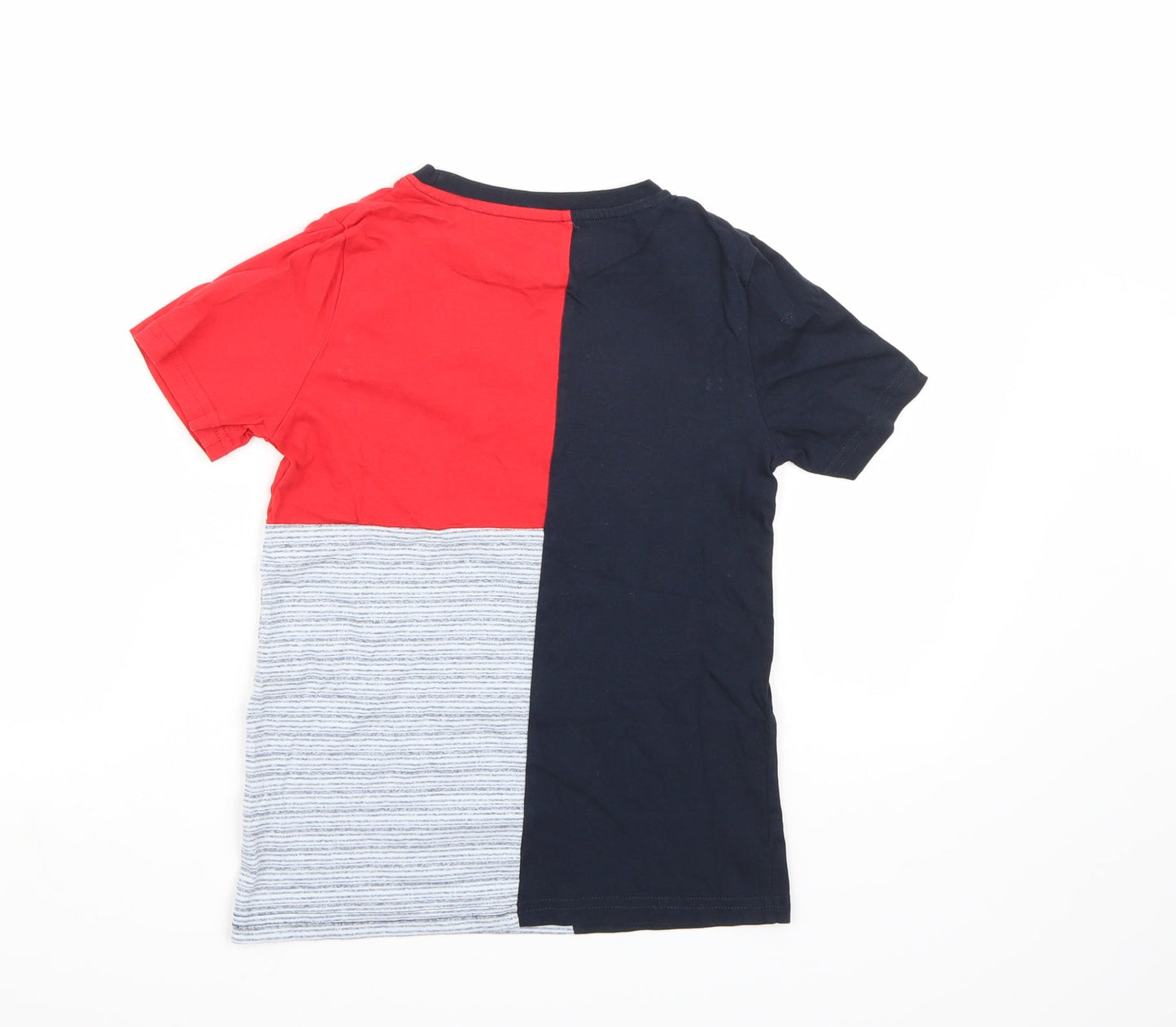 TU Boys Multicoloured Striped  Basic T-Shirt Size 8 Years