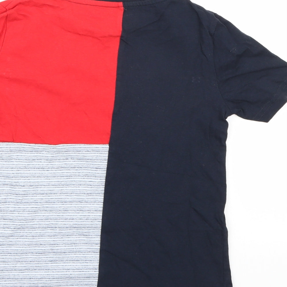 TU Boys Multicoloured Striped  Basic T-Shirt Size 8 Years