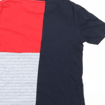 TU Boys Multicoloured Striped  Basic T-Shirt Size 8 Years