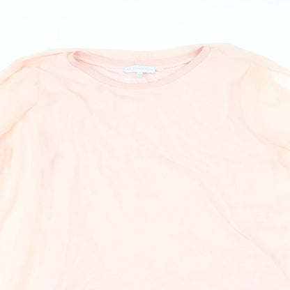 Womens UK Size 16 Debenhams Orange Basic Blouse