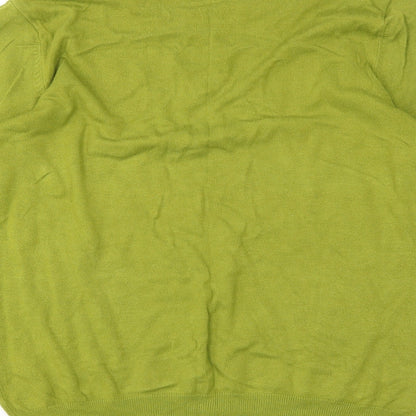 BM Womens Green   Pullover Jumper Size M