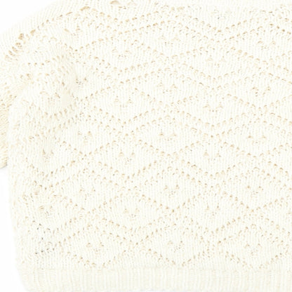 Primark Girls Ivory   Pullover Jumper Size 10-11 Years