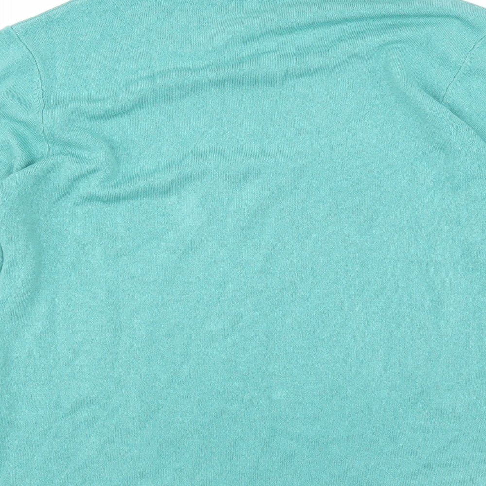 Preworn Womens Green   Pullover Jumper Size 14