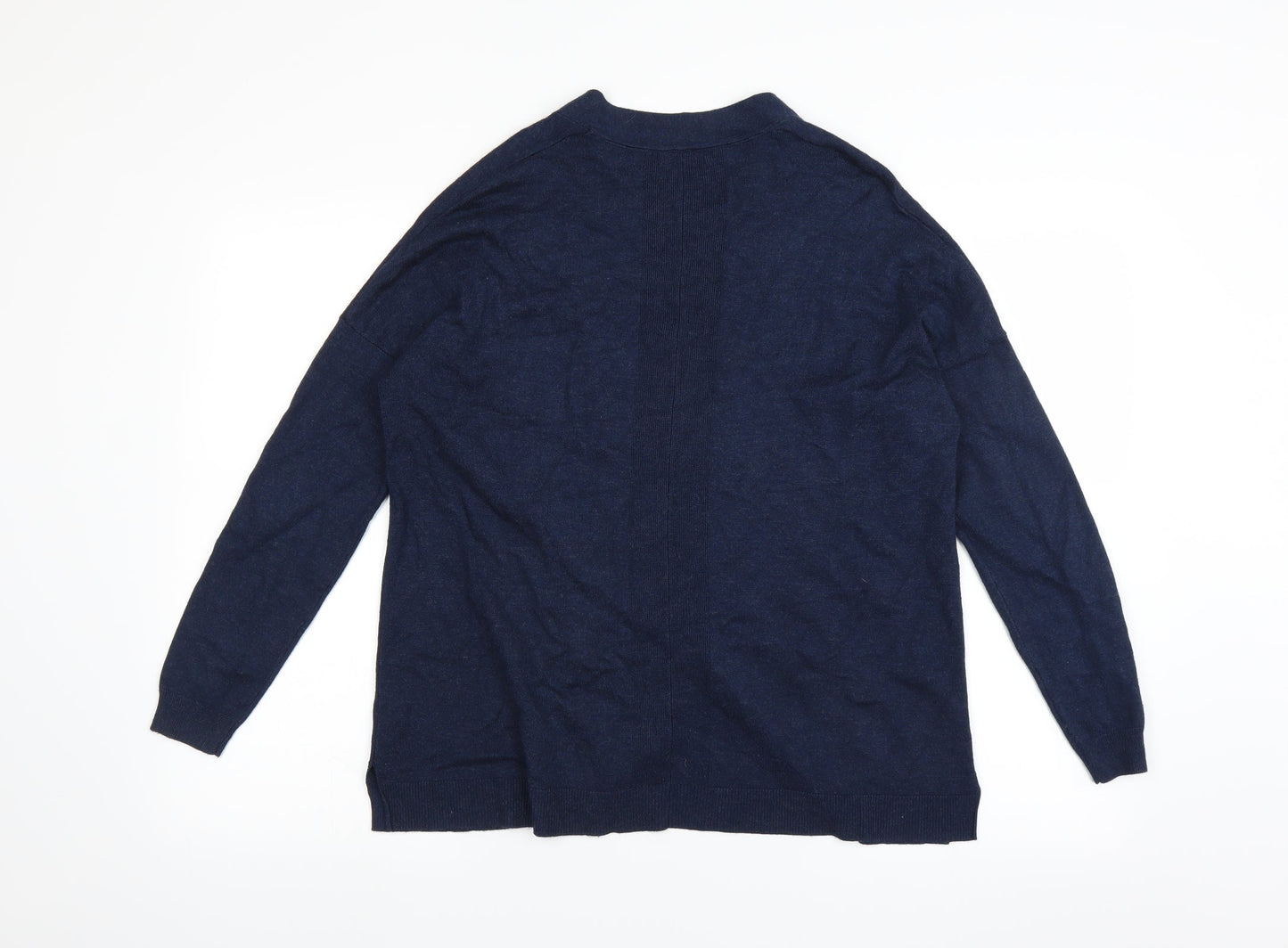 M&Co Womens Blue   Cardigan Jumper Size 12