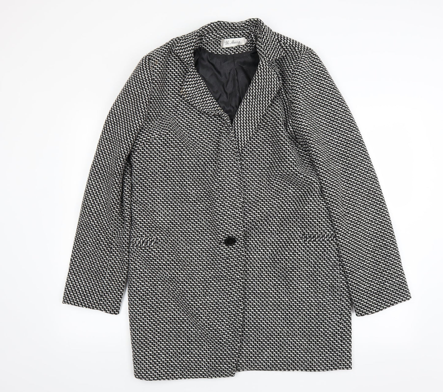 Womens UK Size XL Preworn Black Jacket