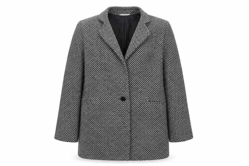 Womens UK Size XL Preworn Black Jacket