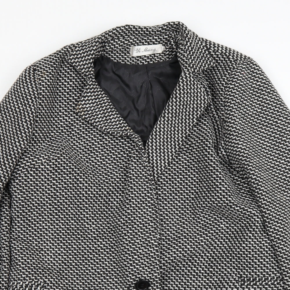 Womens UK Size XL Preworn Black Jacket