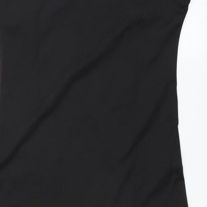 Preworn Womens Black   T-Shirt Dress