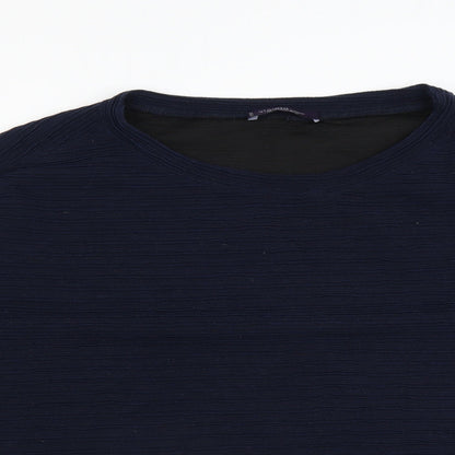 Violeta Womens Blue   Pullover Jumper Size L