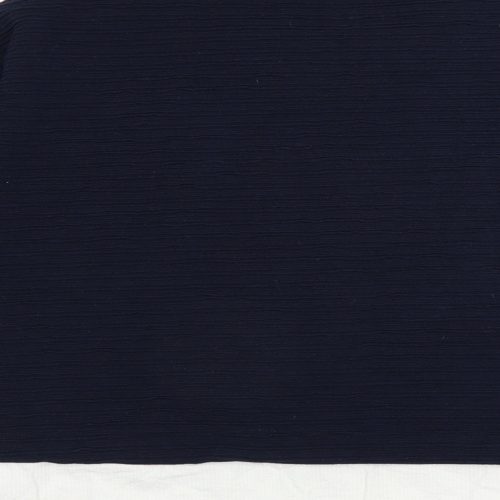 Violeta Womens Blue   Pullover Jumper Size L