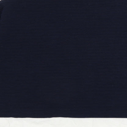 Violeta Womens Blue   Pullover Jumper Size L