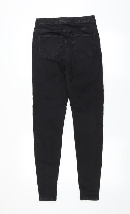 Womens UK Size 8 Marks and Spencer Extra-Slim Fit Jegging Black Jeans
