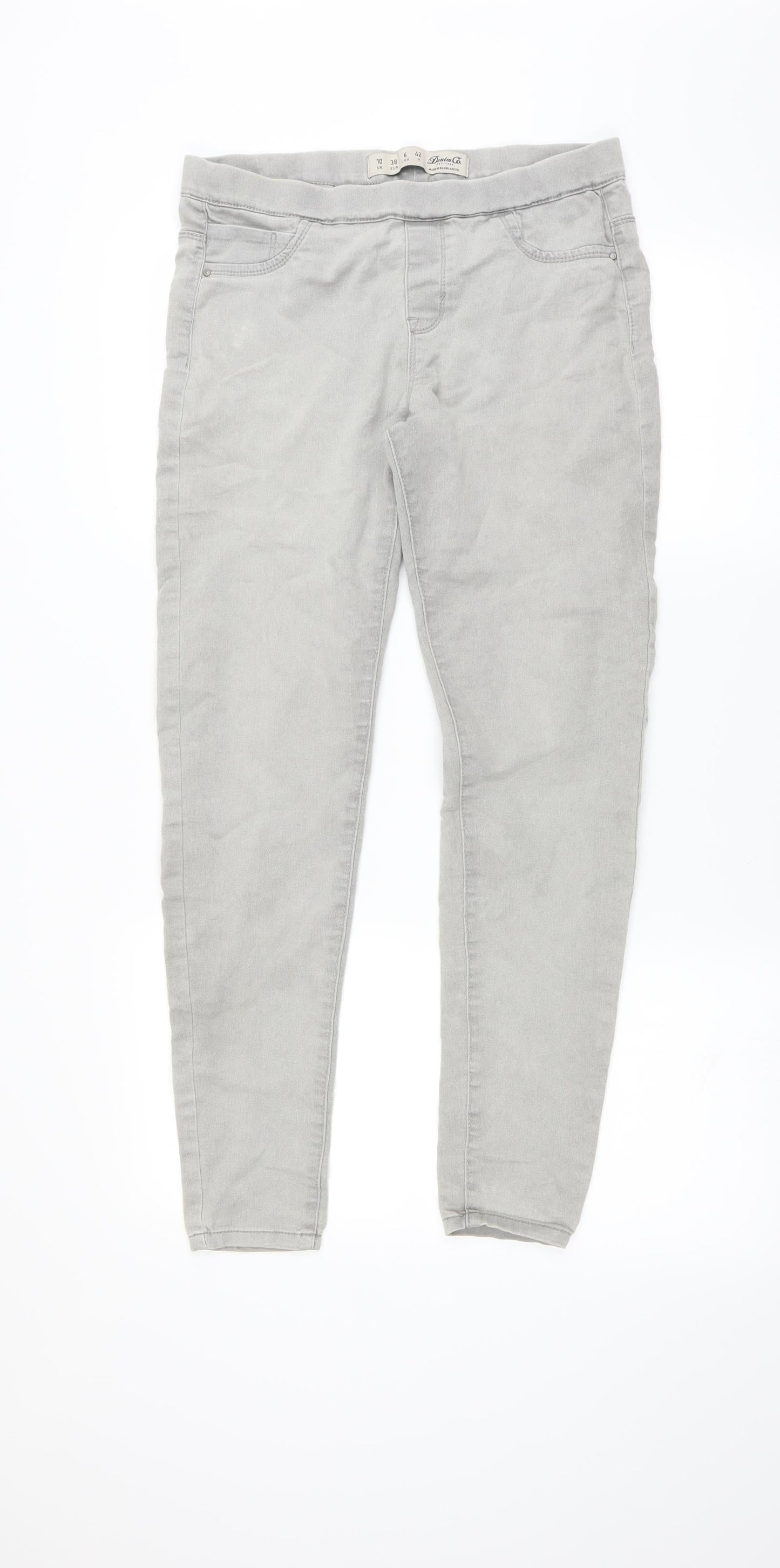 Primark Womens Grey   Jegging Jeans Size 10 L29 in