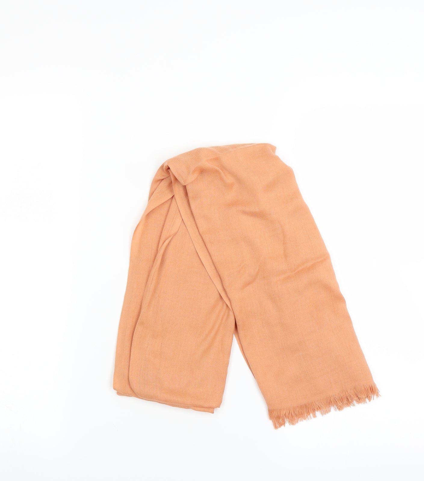 Preworn Womens Orange    Scarf