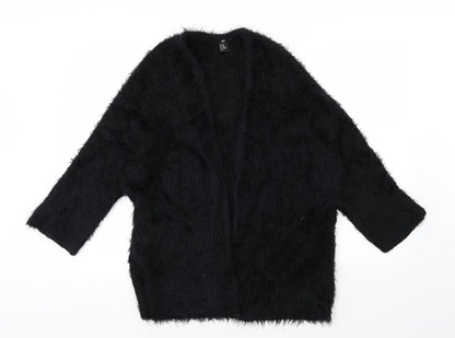 H&M Womens Black  Knit Cardigan Jumper Size XS