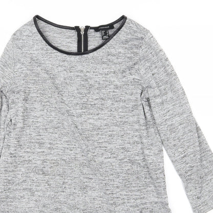 Atmosphere Womens Grey  Knit Pullover Jumper Size 8
