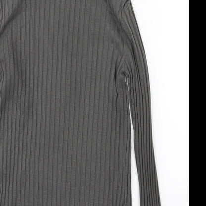 Primark Womens Grey  Knit Pullover Jumper Size XS