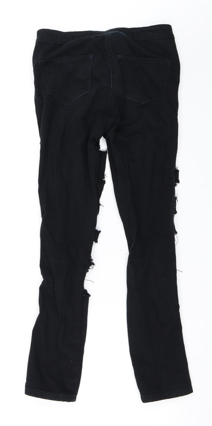 New Look Girls Black  Denim Skinny Jeans Size 13 Years