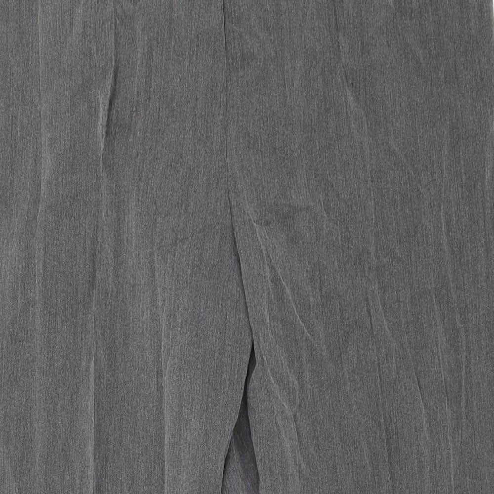 Womens UK Size 18 Preworn Regular Fit  Grey Trousers
