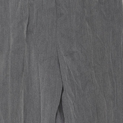 Womens UK Size 18 Preworn Regular Fit  Grey Trousers