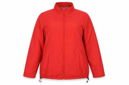 Preworn Womens Red   Windbreaker Coat Size 14