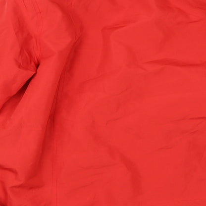 Preworn Womens Red   Windbreaker Coat Size 14