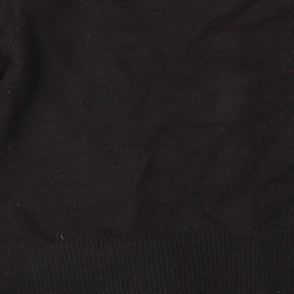 Linea Womens Brown   Cape Jumper Size L