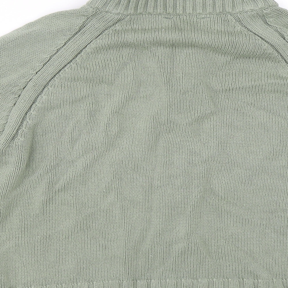 Maine New England Womens Green   Full Zip Jumper Size 14