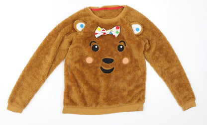 George Girls Beige   Pullover Jumper Size 12-13 Years