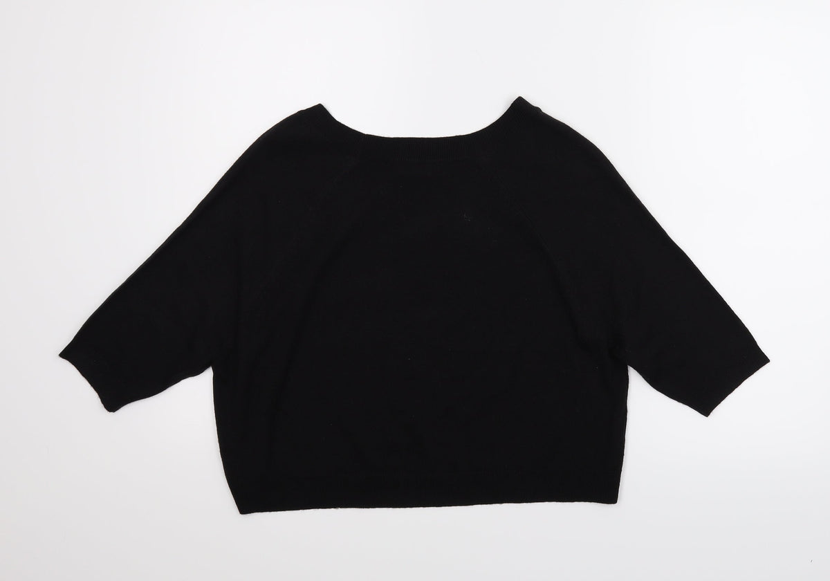 F&F Womens Black   Pullover Jumper Size 8