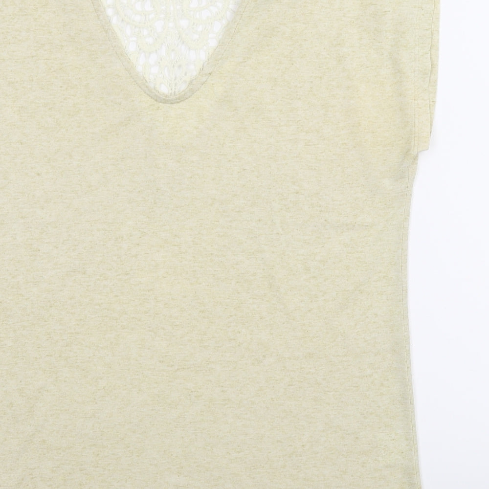 Papaya Womens Beige   Basic Blouse Size 12