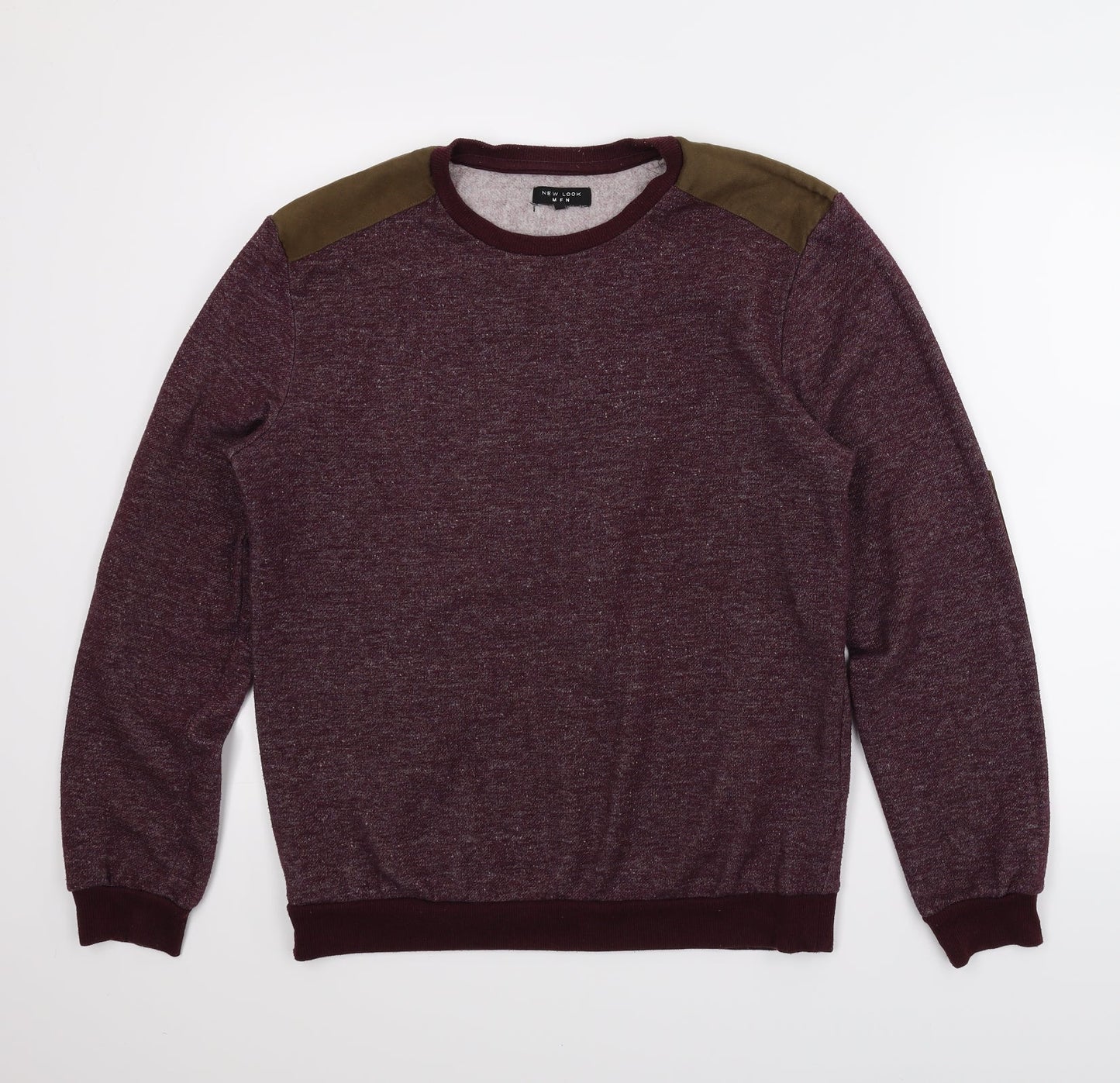 New Look Mens Purple   Pullover Jumper Size M