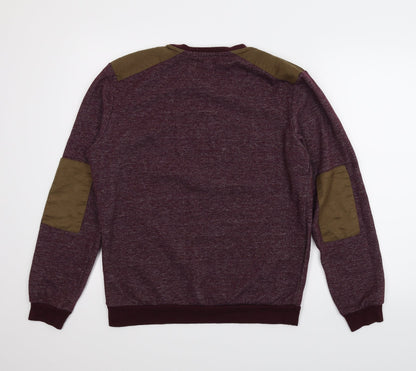 New Look Mens Purple   Pullover Jumper Size M