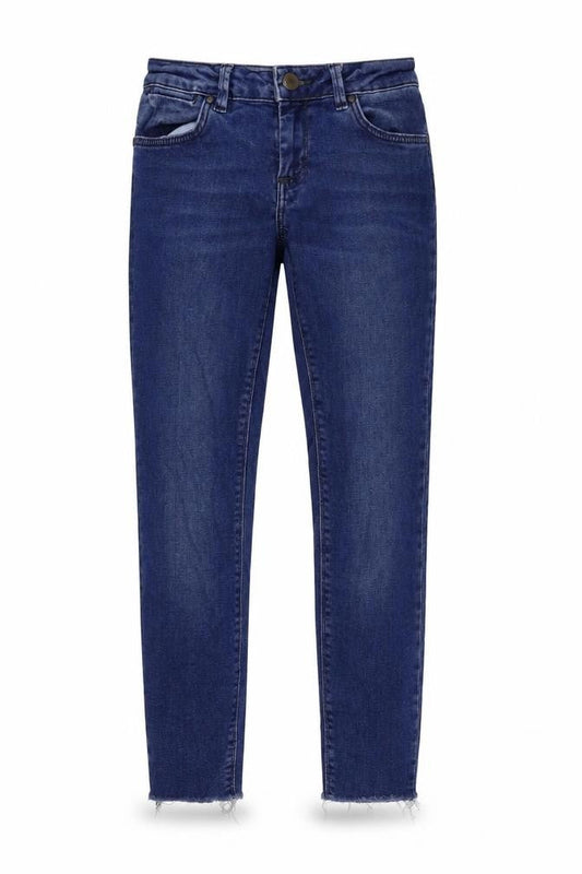 Womens UK Size 26 in ASOS Regular Fit Straight Blue Jeans