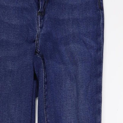 ASOS Womens Blue  Denim Straight Jeans Size 26 in L28 in