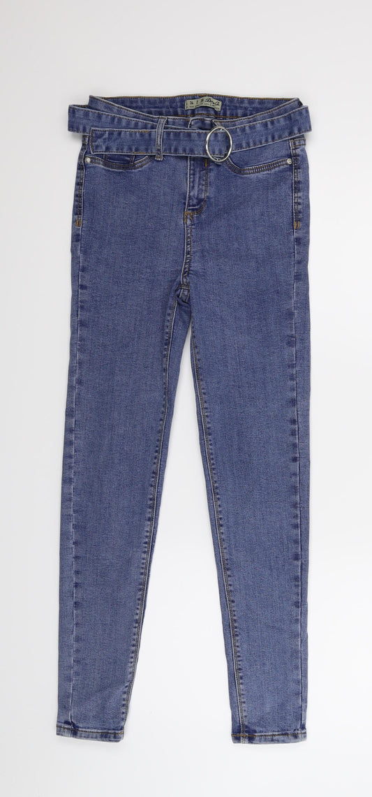 Denim Co Womens Blue  Denim Skinny Jeans Size 6 L27 in